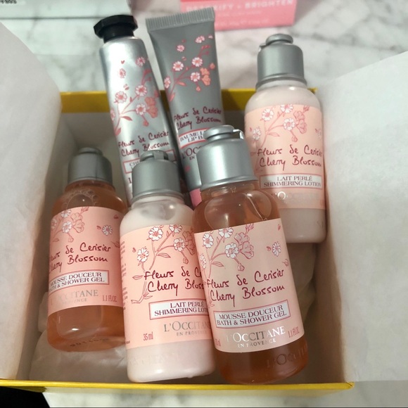 🆕 L’Occitane Cherry Blossom Set! New! - Picture 6 of 6